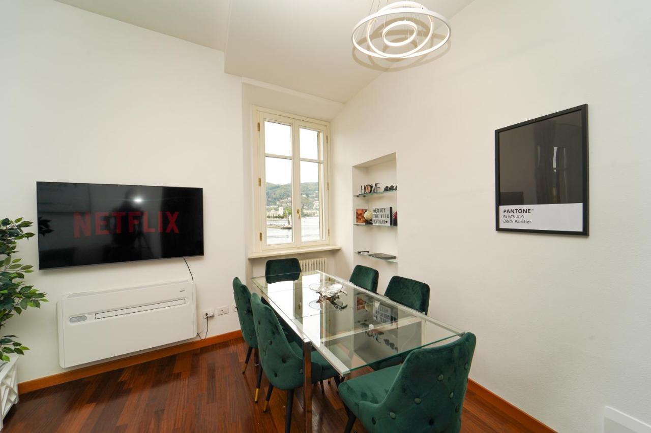 Appartamento Esclusivo Fronte Lago, In Centro A Como Con Garage Eksteriør billede